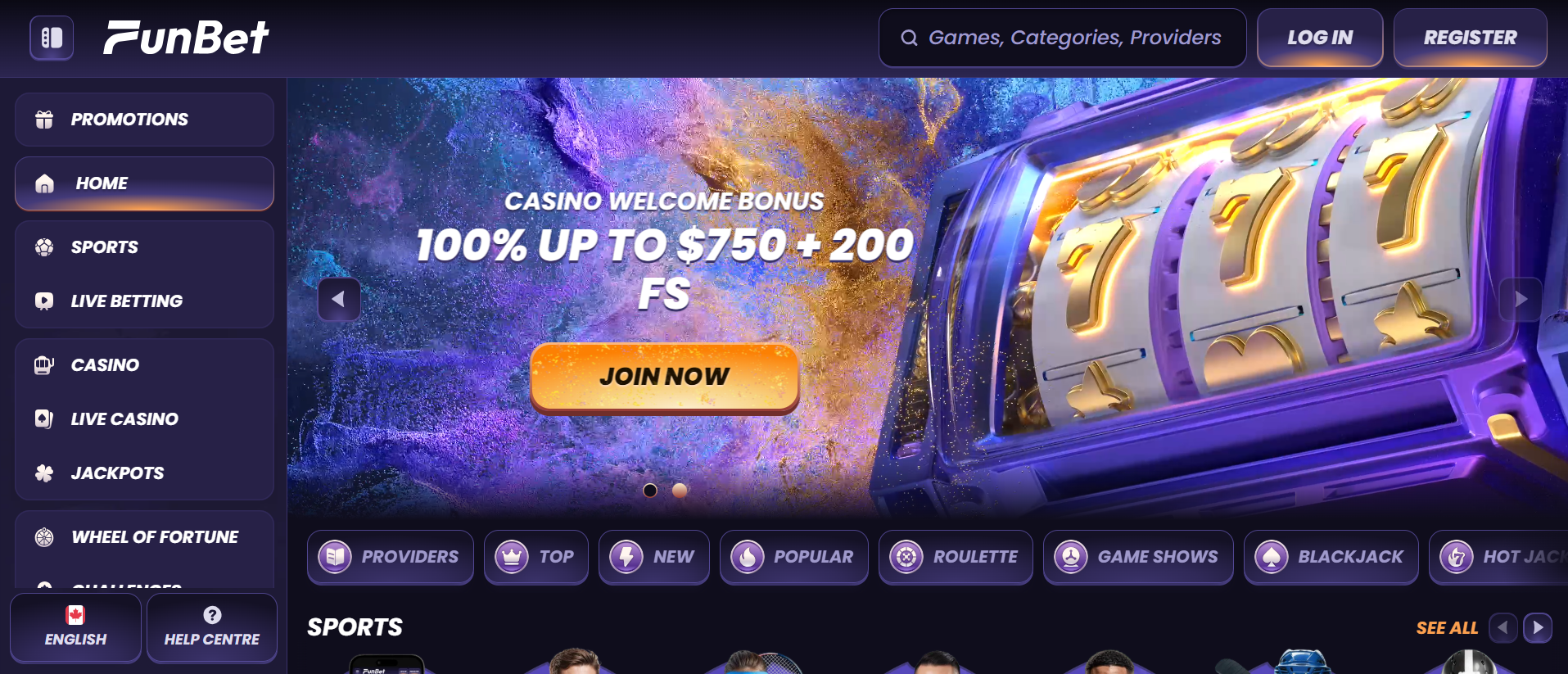 FunBet gambling site